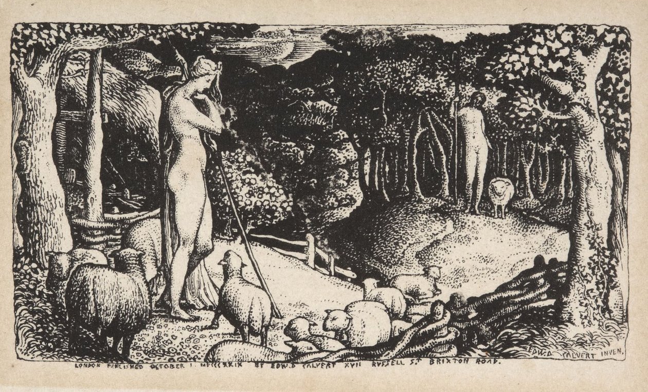 Vida pastoral ideal de Edward Calvert