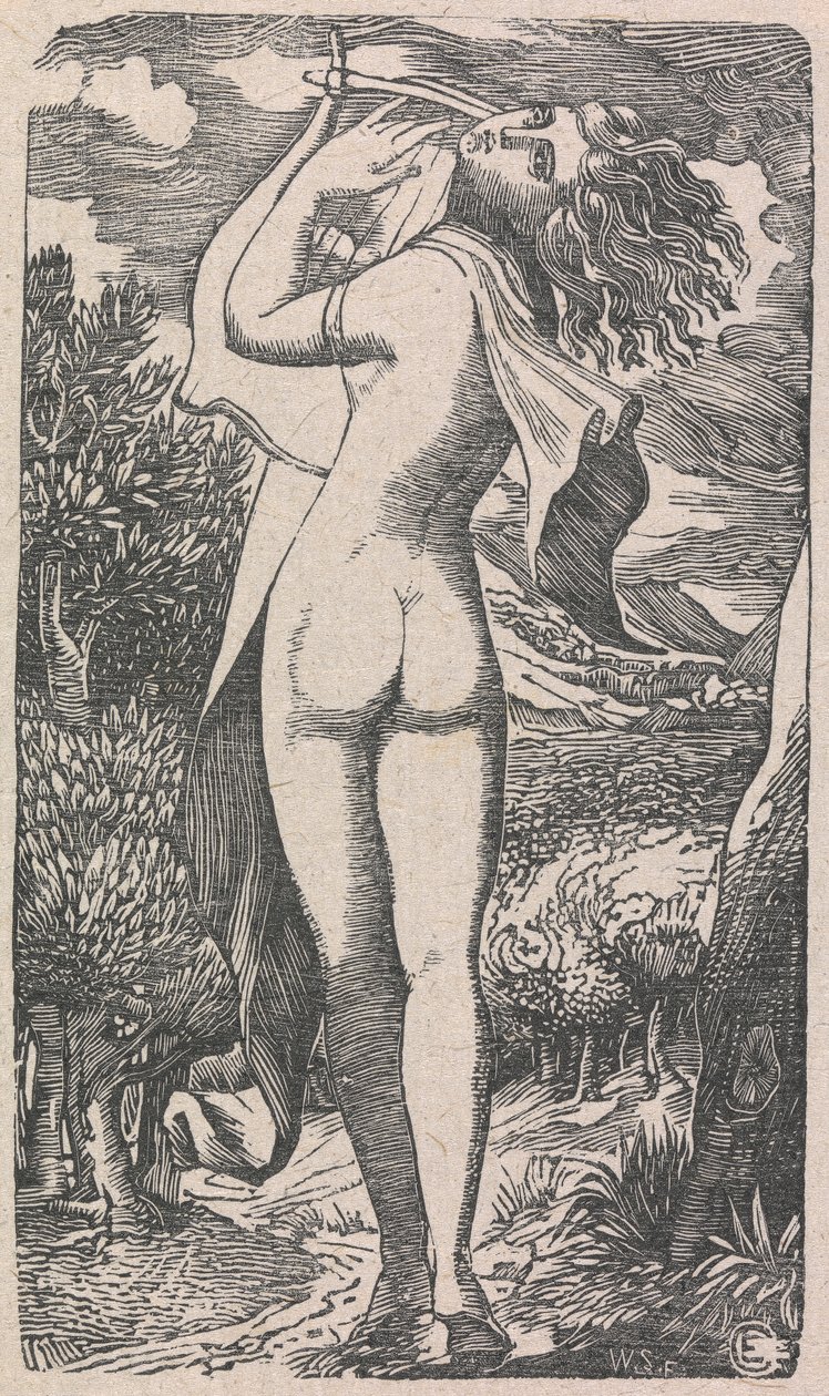 O Bacchante de Edward Calvert