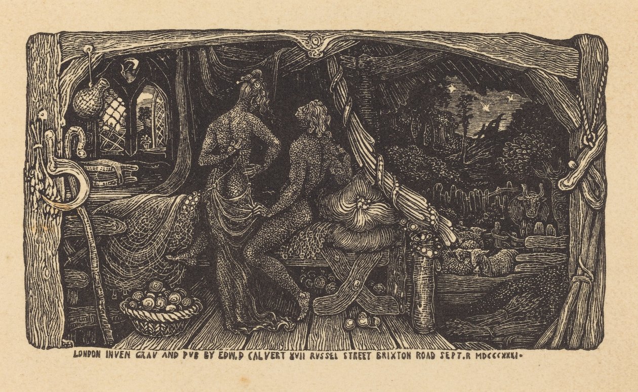 O idílio de quarto de Edward Calvert