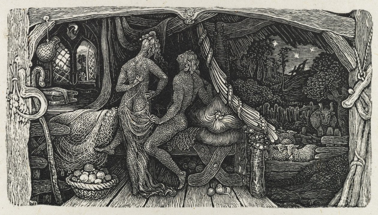 O Idílio da Câmara, 1831. de Edward Calvert