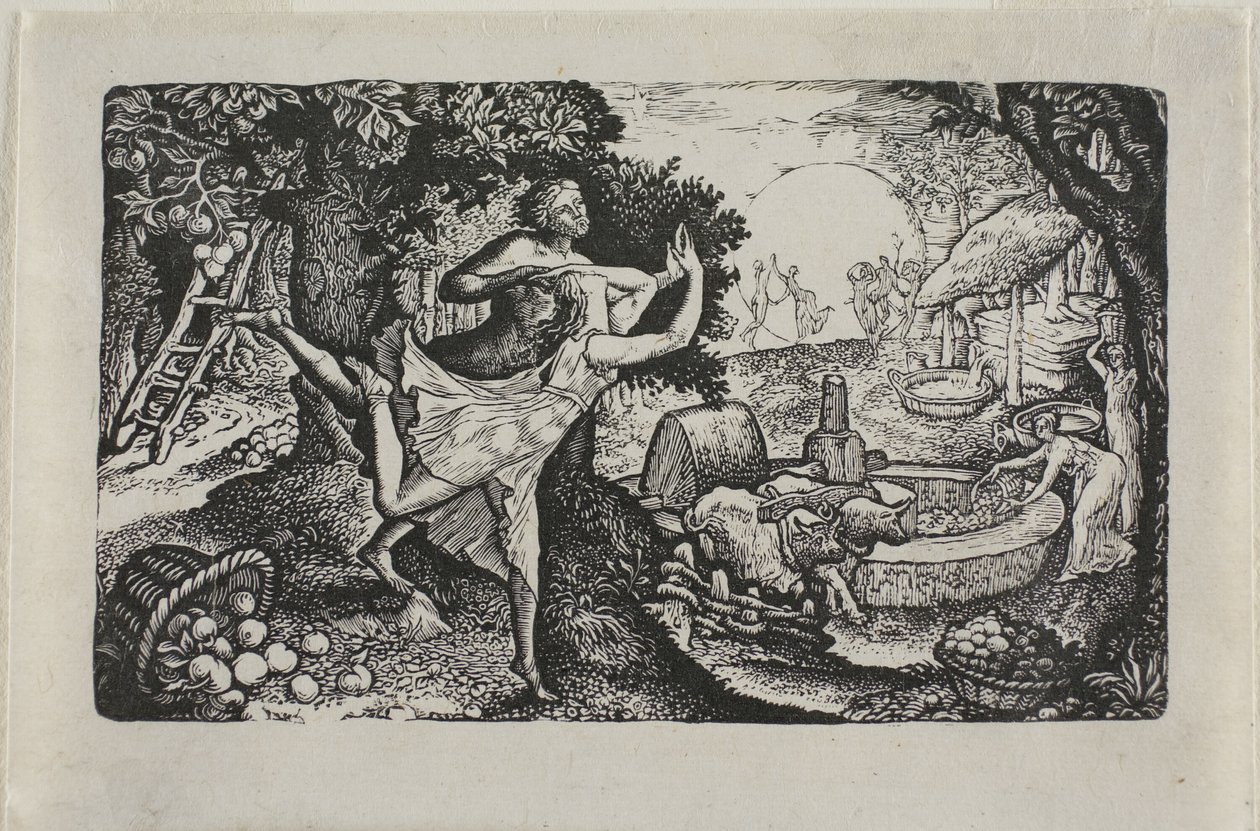 A festa do Cider de Edward Calvert