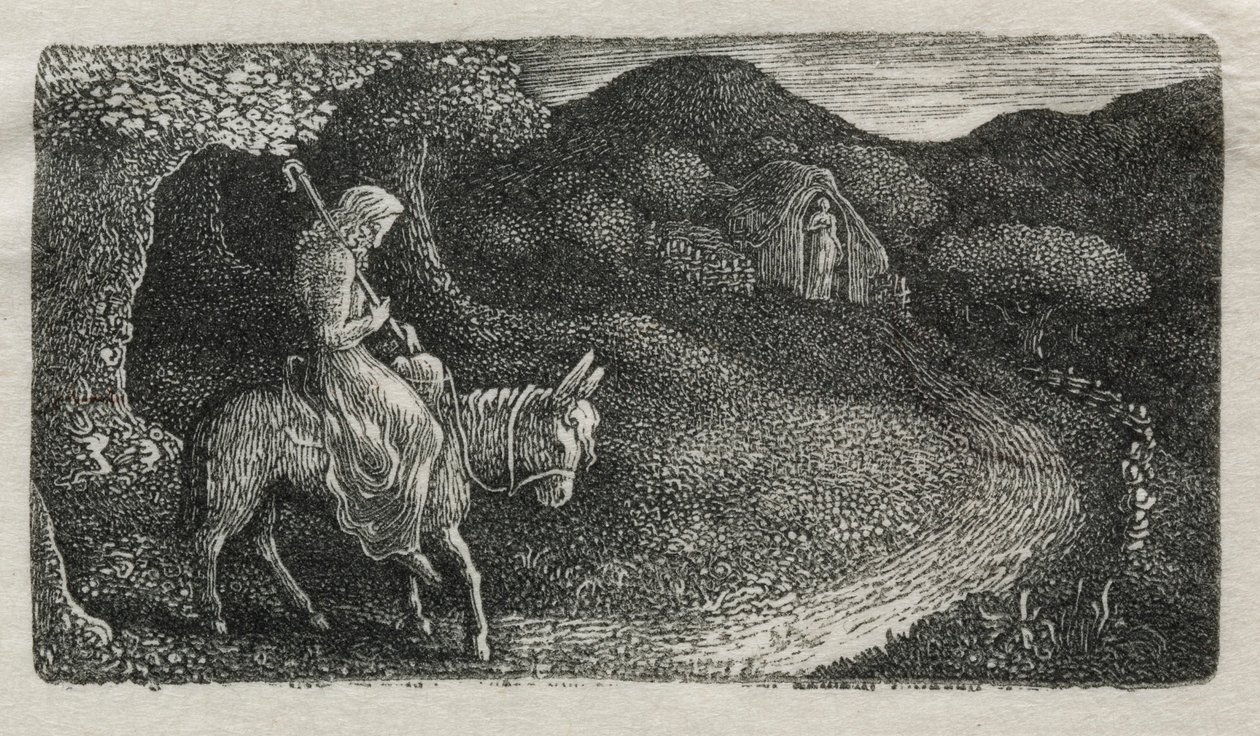 O retorno para casa, 1829. de Edward Calvert