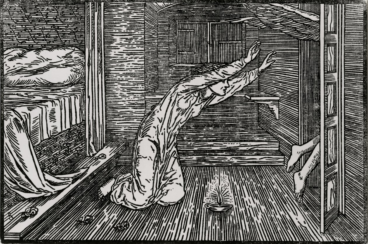 O Cupido vai embora de Edward Coley (after) Burne Jones