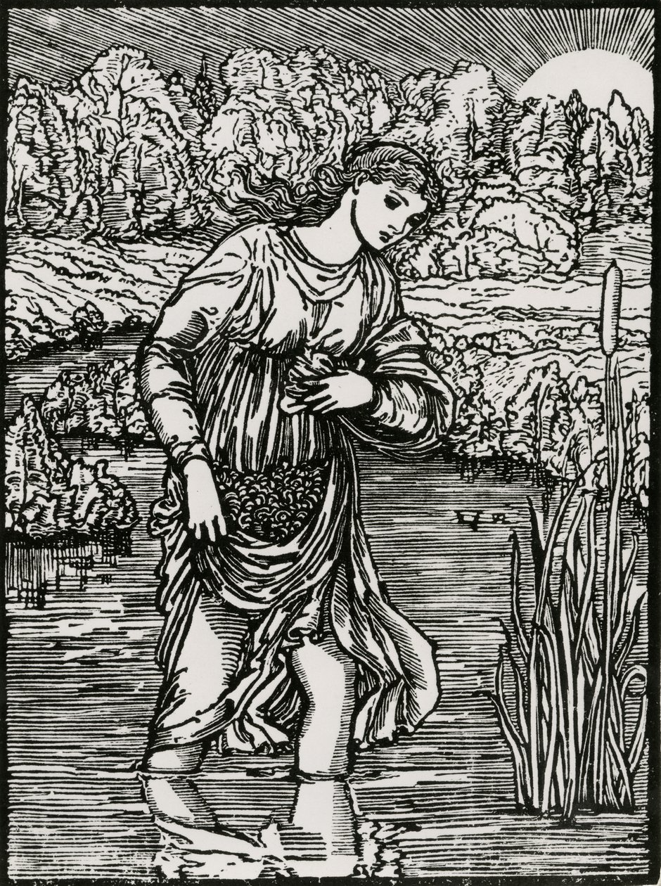 A Tarefa dos Canaviais de Edward Coley (after) Burne Jones