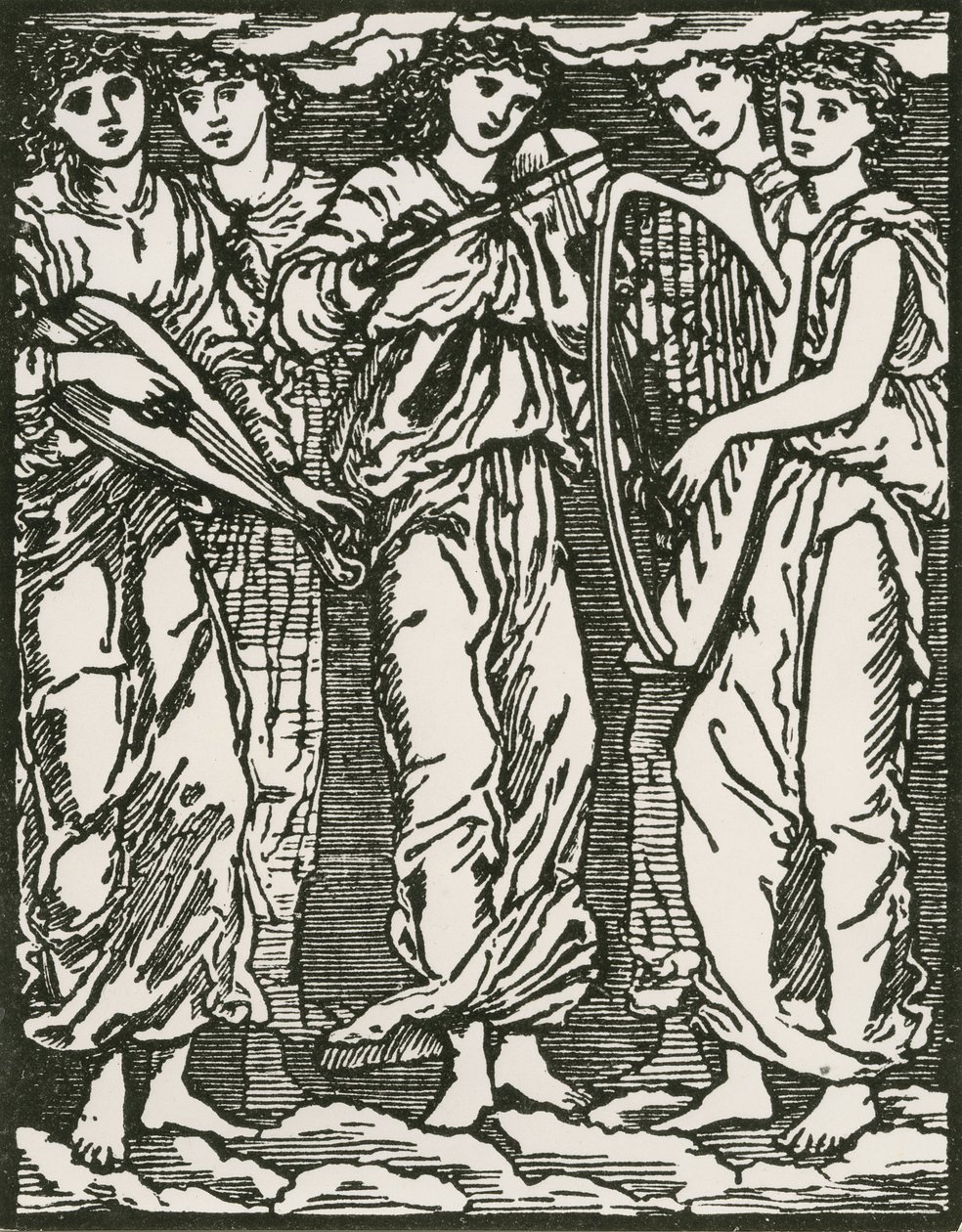 Sem título de Edward Coley (after) Burne Jones