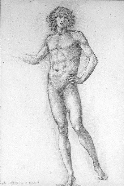 Amor, Cigano da Rosa de Edward Coley Burne Jones