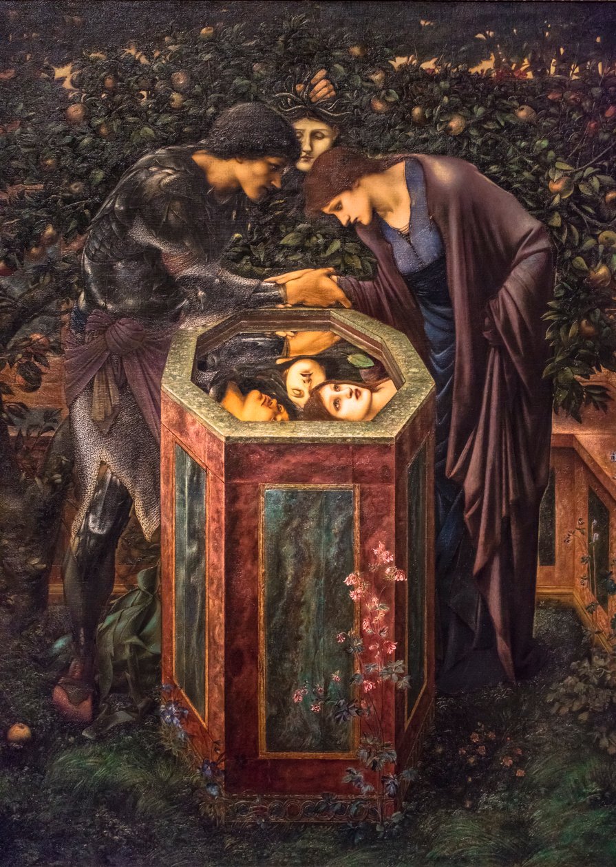 A Cabeça Baleada - La Tête funeste de Edward Coley Burne-Jones