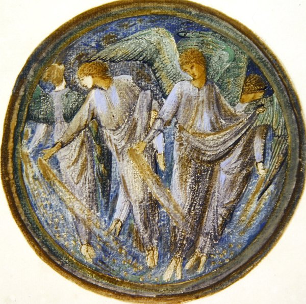 O Livro das Flores: XXIX. A Mistela de Estrelas Espalhada de Edward Coley Burne Jones