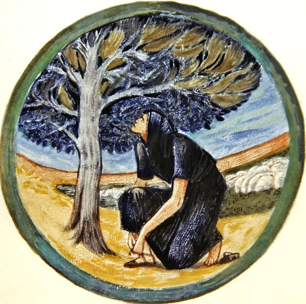 O Livro das Flores: XXXVII. A Árvore do Fogo de Edward Coley Burne Jones