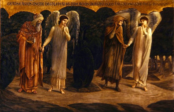 O Rei e o Pastor de Edward Coley Burne Jones