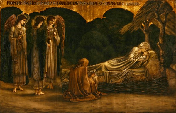 O Rei e o Pastor de Edward Coley Burne Jones