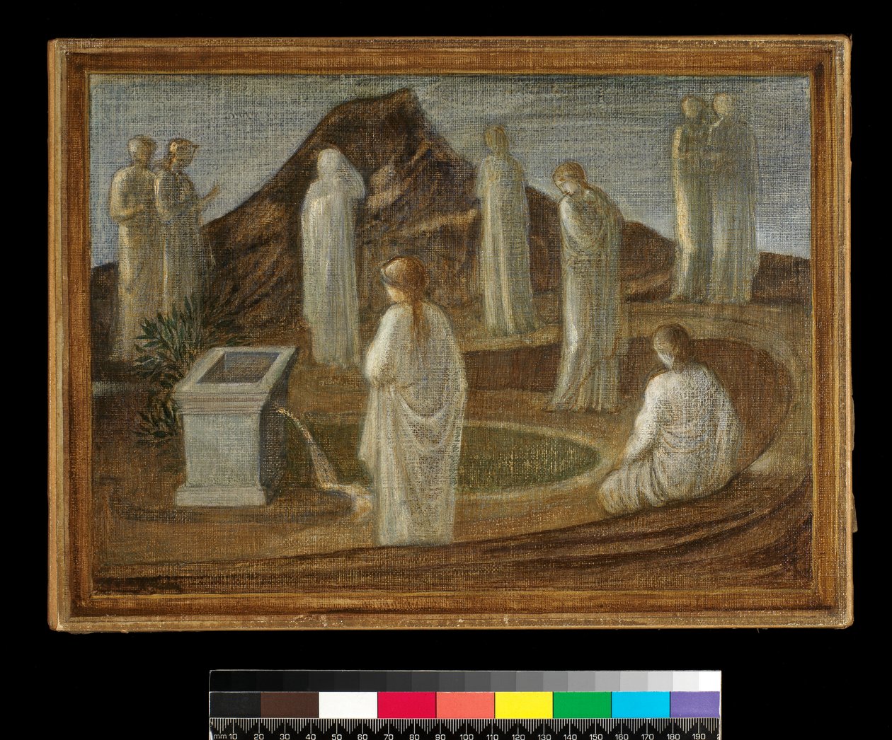 Um sonho de nove musas de Edward Burne Jones