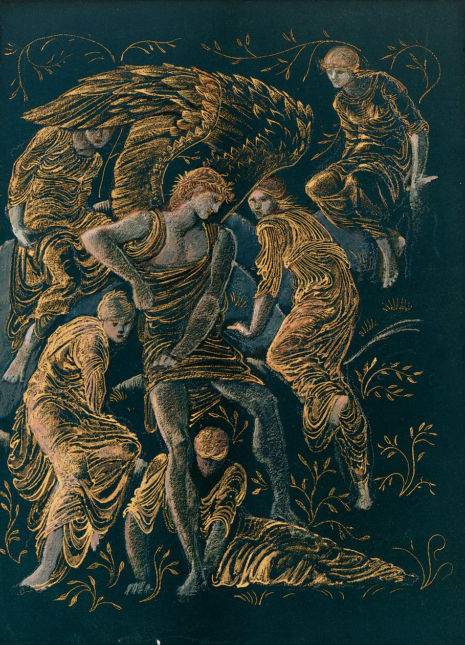Campo de Caça do Cupido de Edward Burne Jones