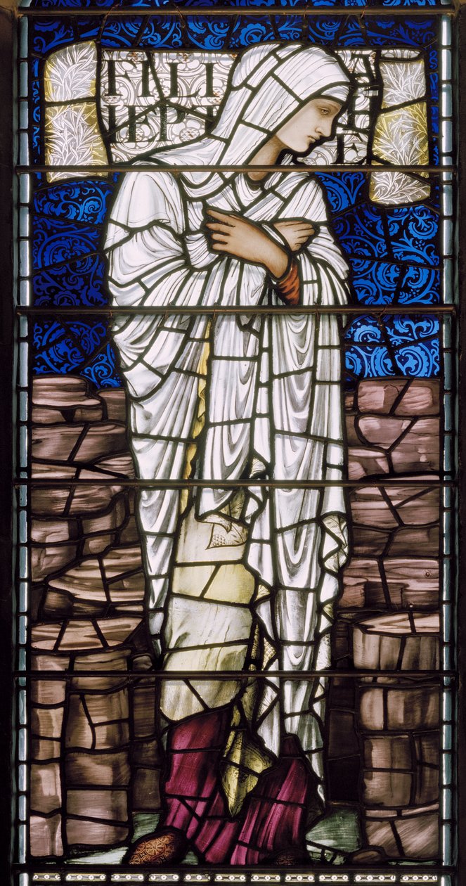 Edimburgo, Catedral de St Giles, Morris & Co., Edward Burne-Jones, Filha de Jefas, 1886 de Edward Burne Jones