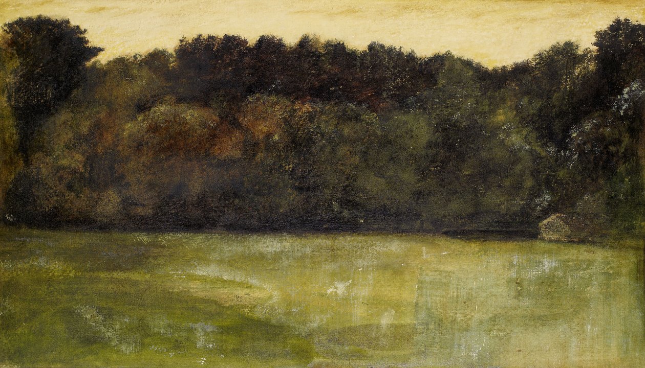 Paisagem - Estudo, 1863 de Edward Burne Jones