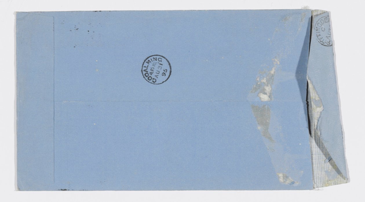 Carta para a neta do artista, Angela Thirkell (lápis sobre papel) de Edward Burne Jones
