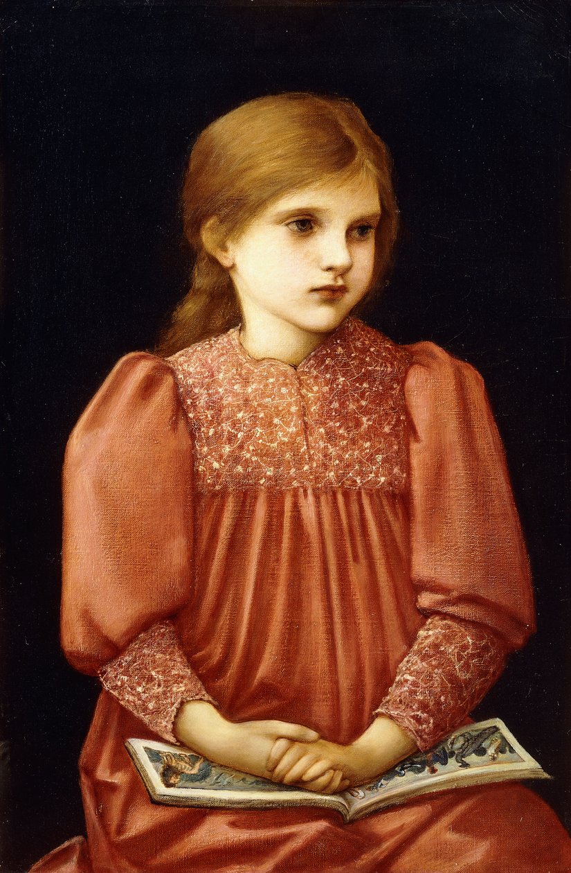 Pequena Dorothy Mattersdorf, 1893 de Edward Burne Jones