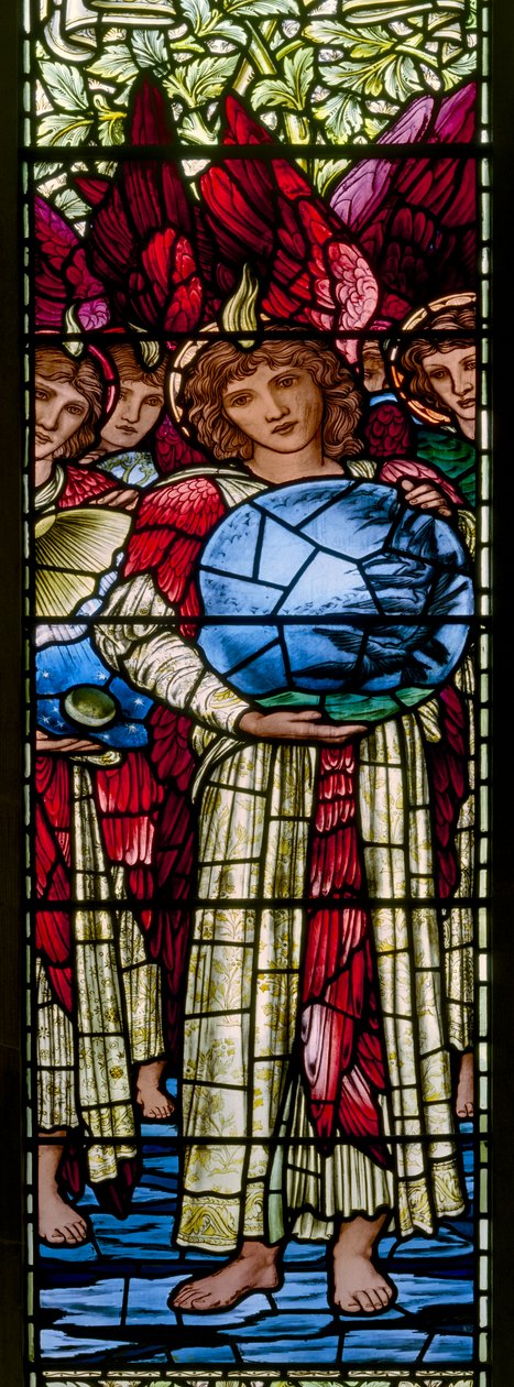 Oxford Harris Manchester College, Morris & Co., Edward Burne-Jones, The Days Of Creation de Edward Coley Burne Jones