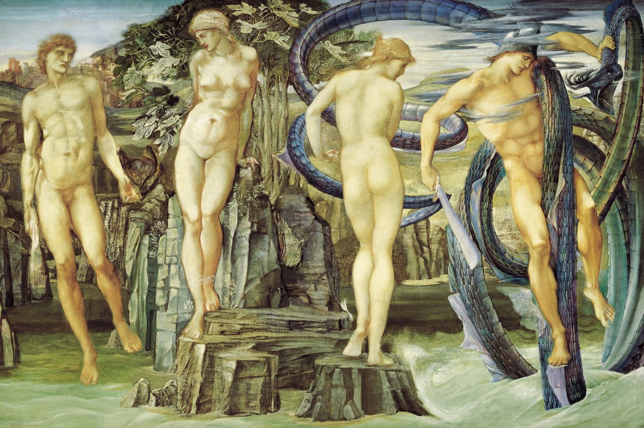 Perseu e Andrômeda, 1876 de Edward Burne Jones