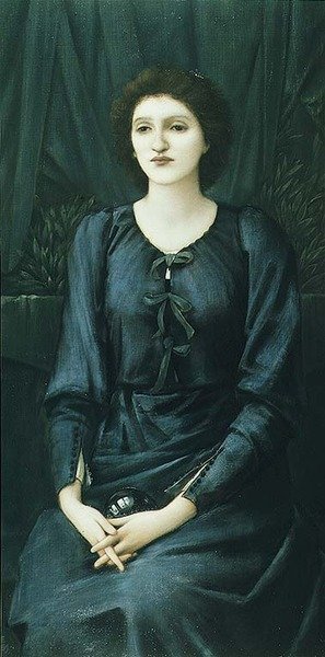 Retrato de La Baronne Madeleine Desandes de Edward Coley Burne Jones