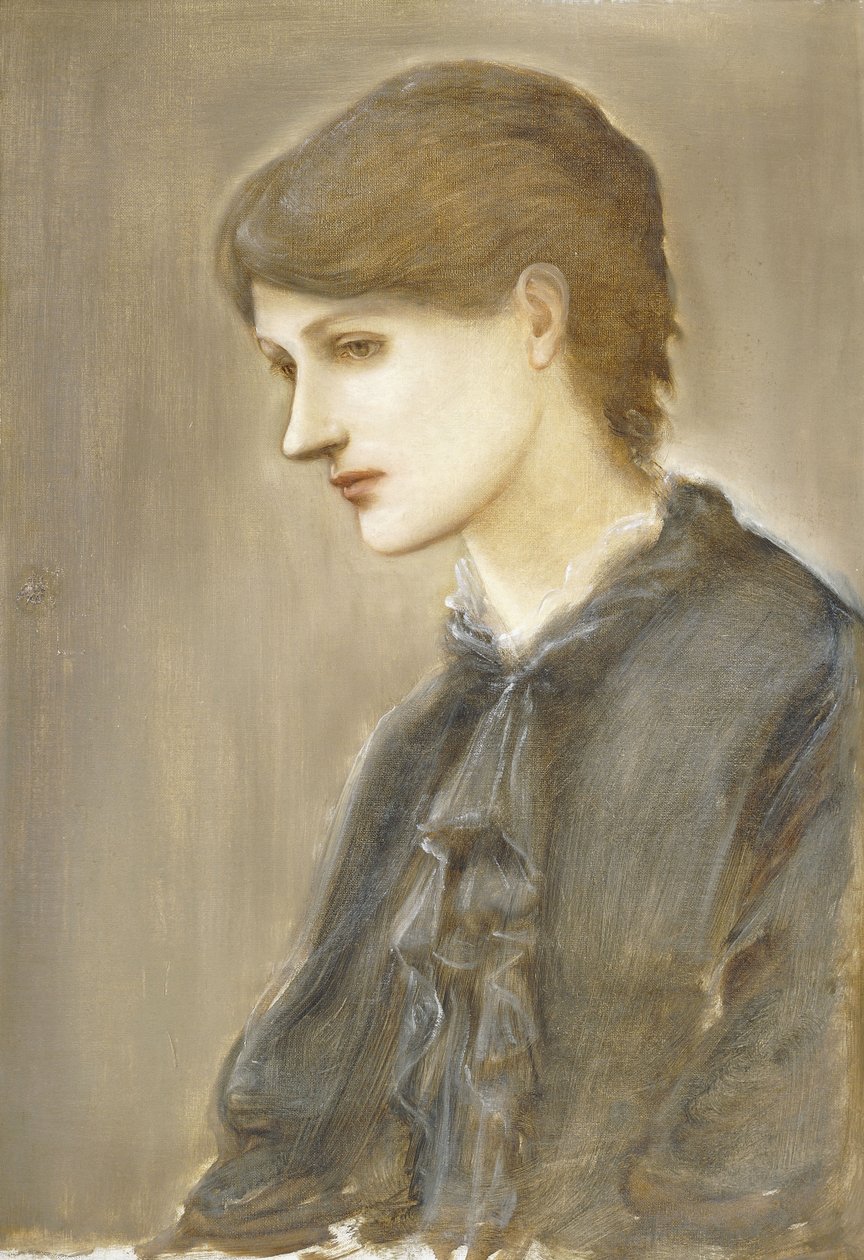 Retrato da Sra. William J. Stillman, Marie Spartali, de Edward Burne Jones