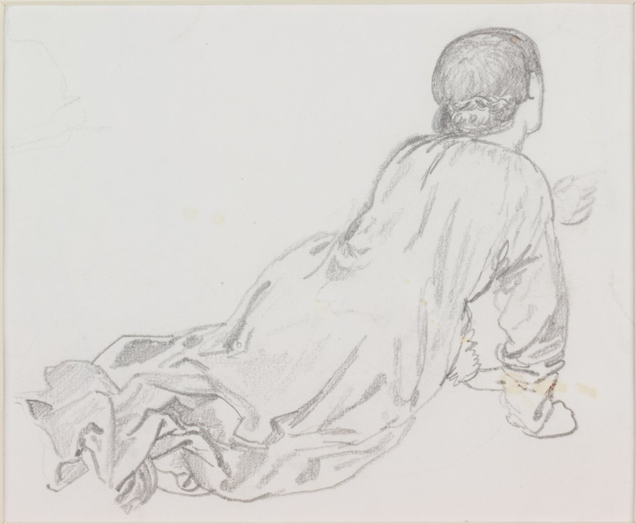 Figura reclinada de Edward Burne Jones