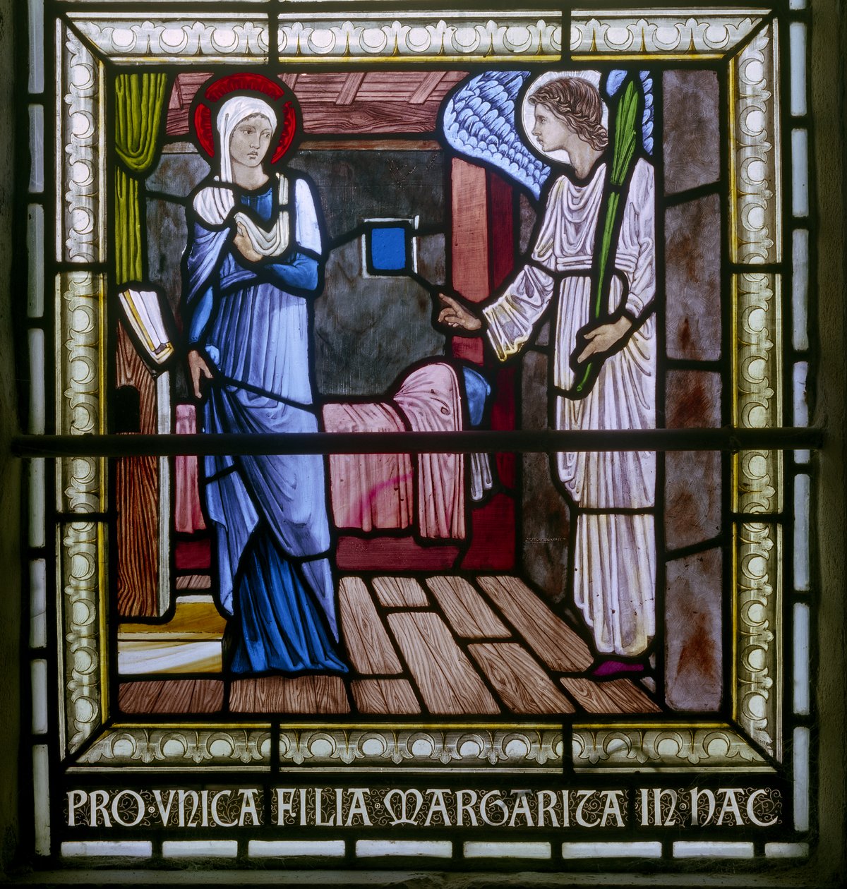 Rottingdean, St Margaret, Morris & Co., Edward Burne-Jones, The Annunciation de Edward Coley Burne Jones