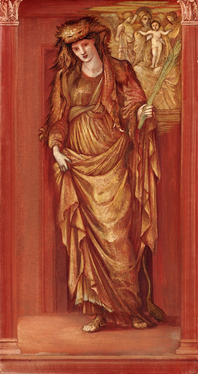 Sibylla Tiburtina, 1877 de Edward Burne Jones