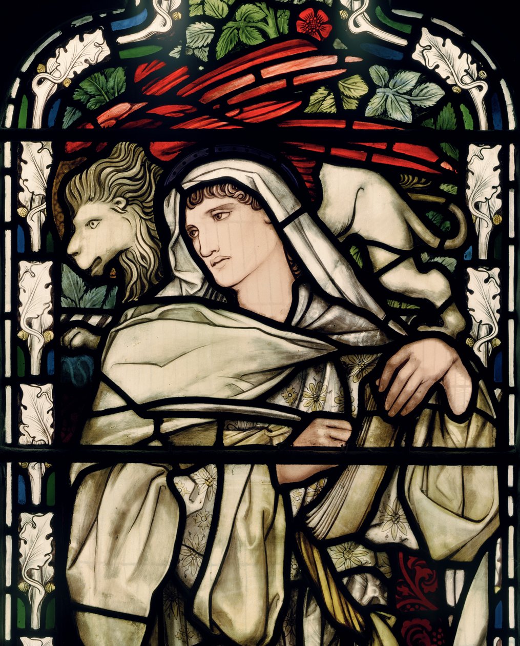 São Marcos, 1876 (vitral) de Edward Burne Jones