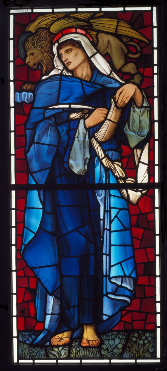 São Marcos Evangelista, 1883 de Edward Burne Jones