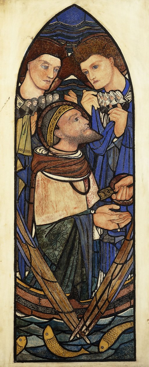 São Pedro afundando no mar de Tiberíades, de Edward Burne Jones