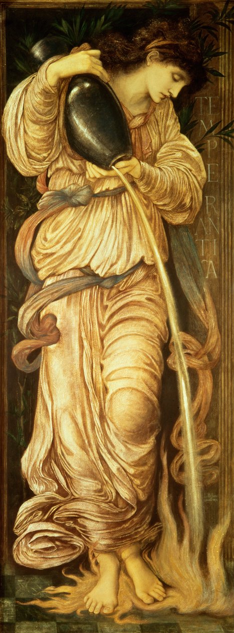 Temperança, 1872 de Edward Burne Jones