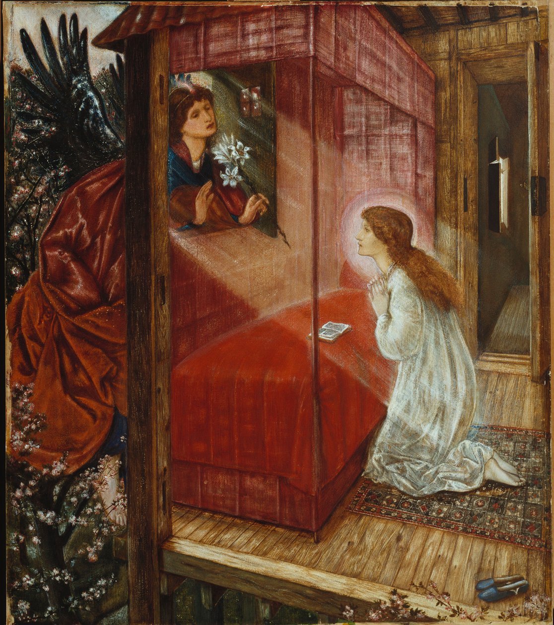 A Anunciação de Edward Burne Jones