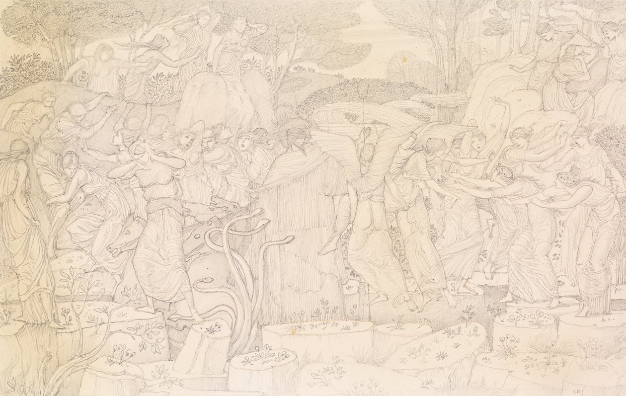 A violação de Proserpina de Edward Burne Jones
