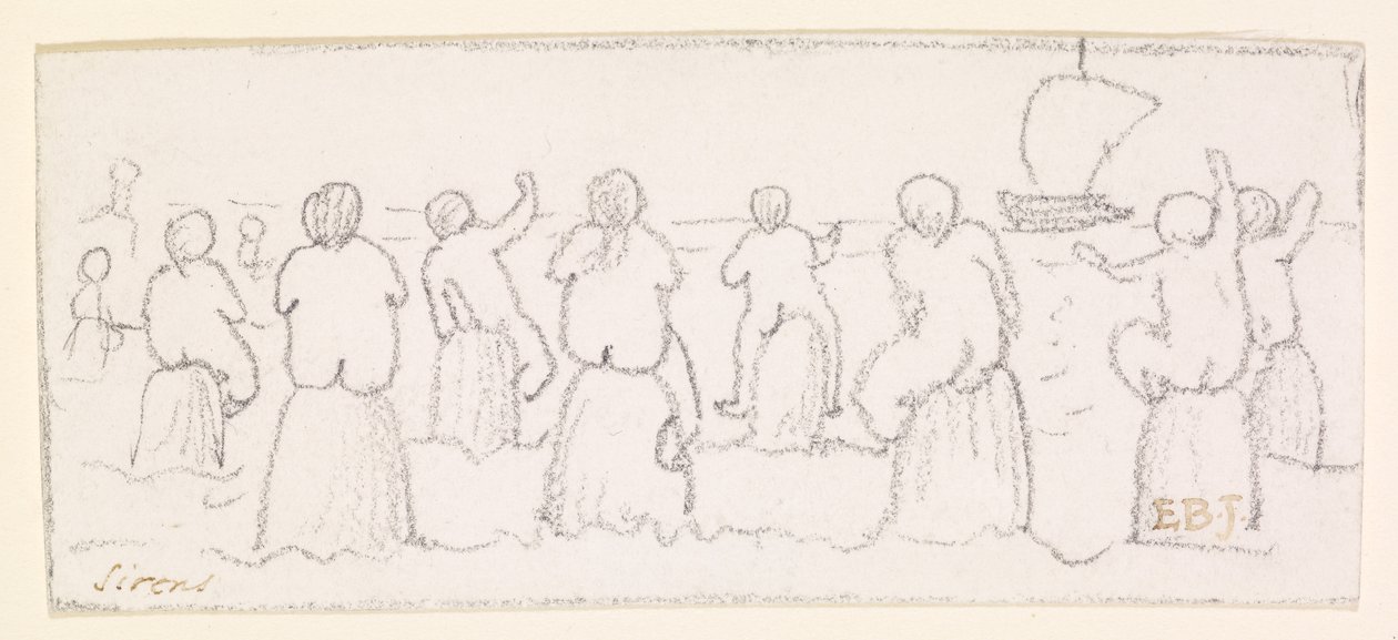 As sirenes, c.1878 de Edward Burne Jones