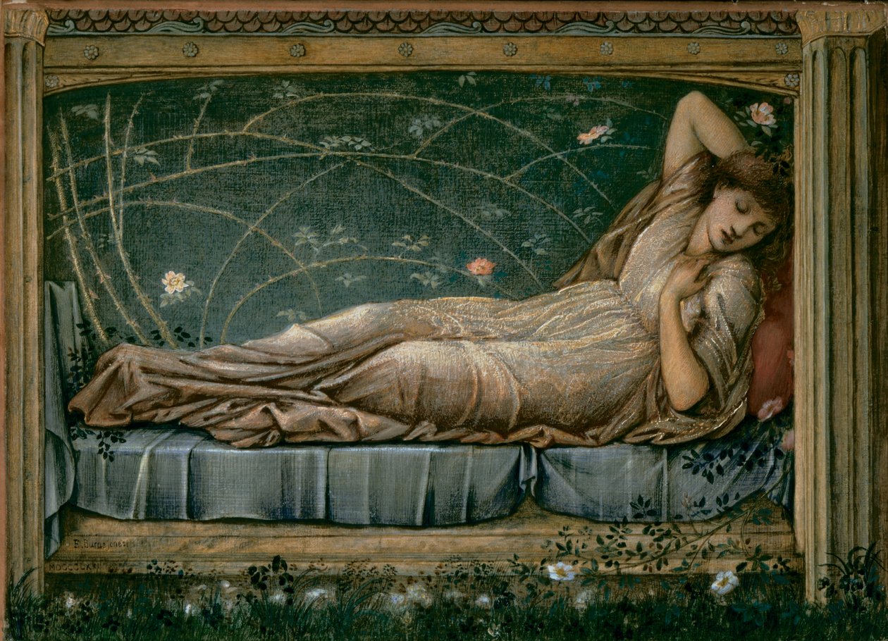A Bela Adormecida de Edward Coley Burne Jones
