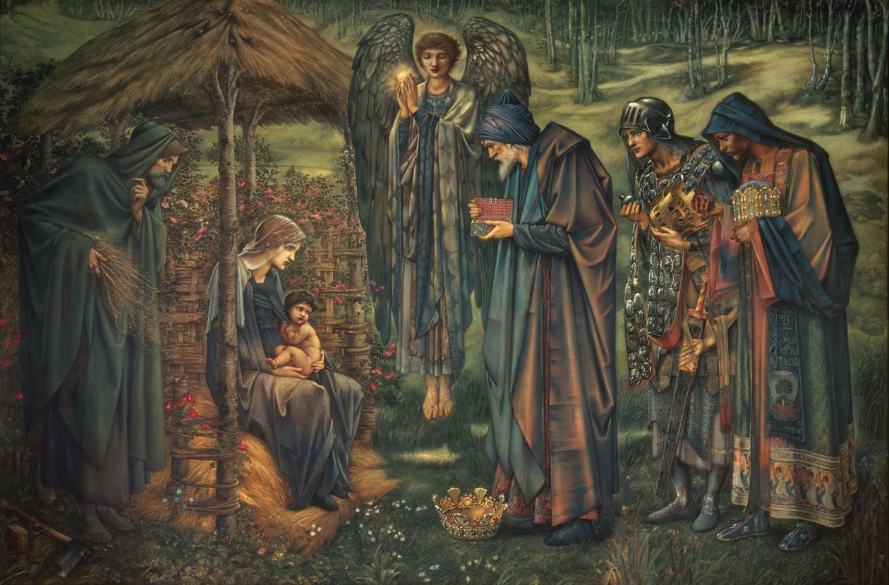 A estrela de Belém, 1888-91 de Edward Burne Jones