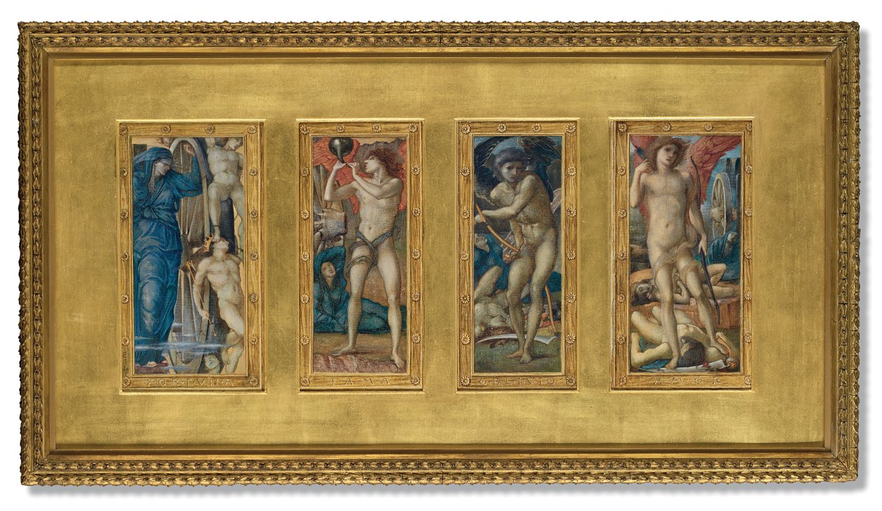 O triunfo do amor de Edward Burne Jones