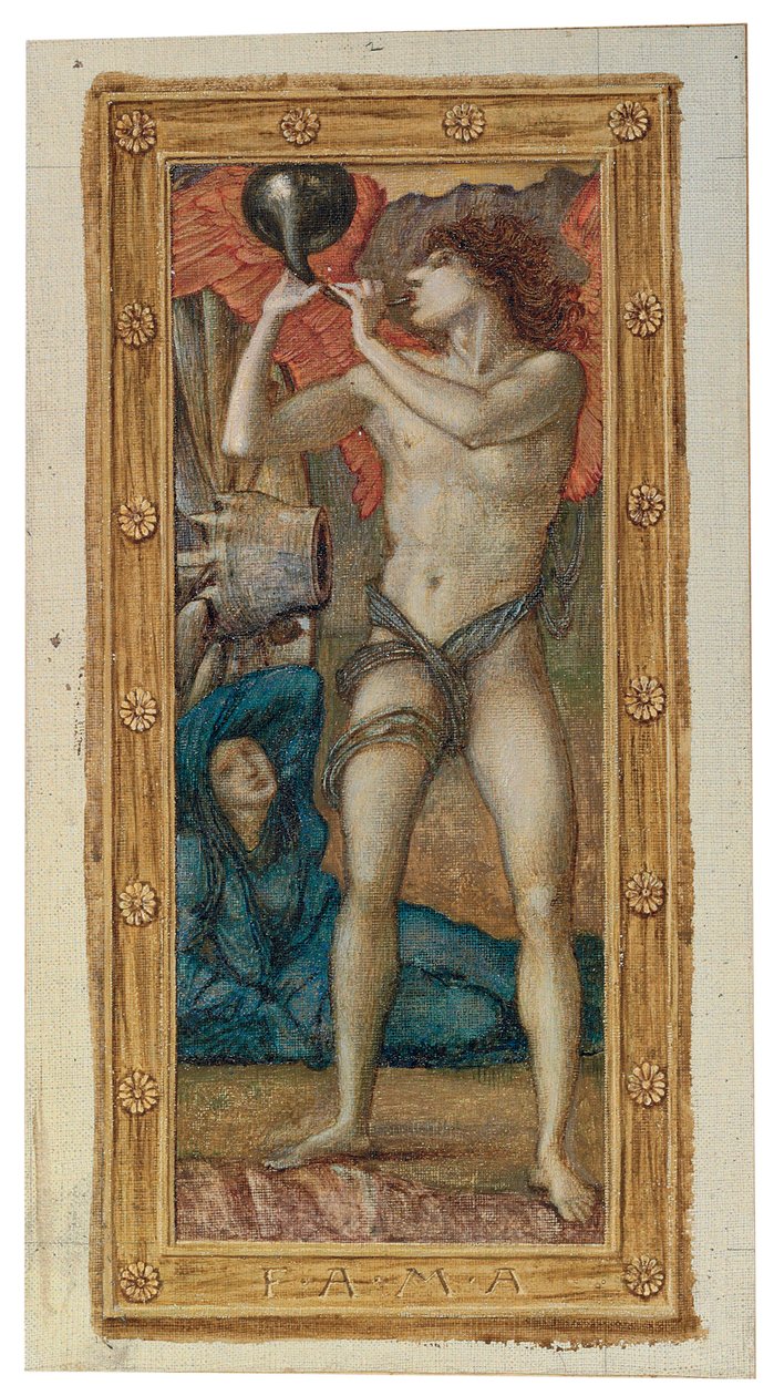 O triunfo do amor de Edward Burne Jones