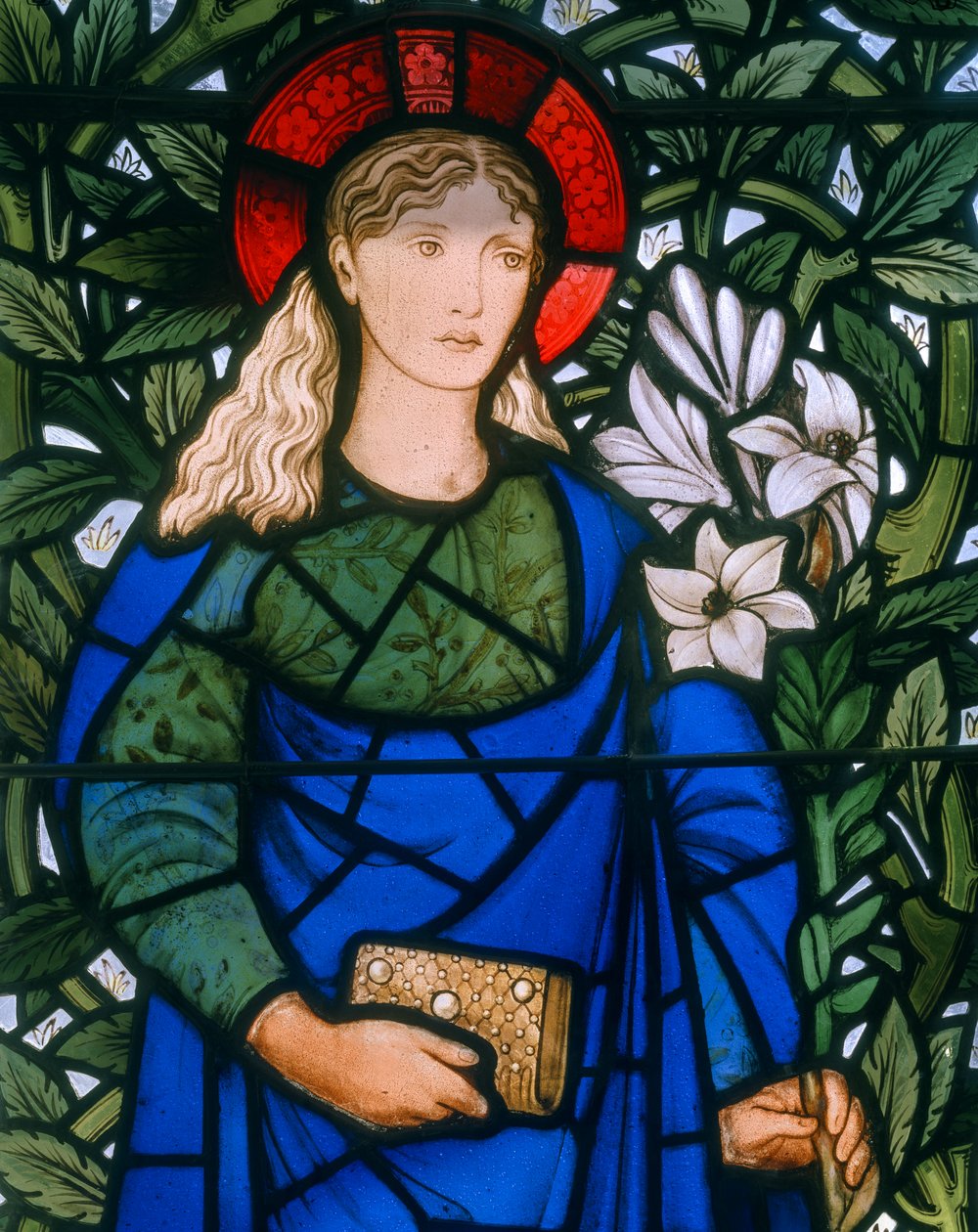 Faculdade de Whitelands, Morris & Co., Edward Burne-Jones, Mary, 1886 de Edward Burne Jones