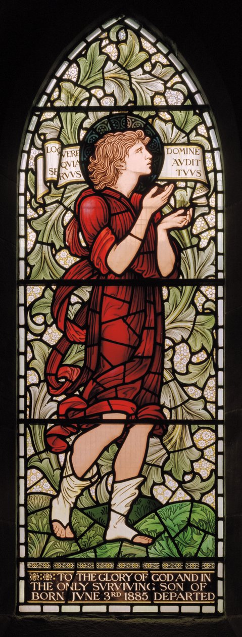 Wilden, Todos os Santos, Morris & Co., Edward Burne-Jones, John Henry Dearle (1859-1932), Samuel, 1902-1914, Louisa, Alfred, Os Baldwins, Primeiro Ministro, Metodista, Worcestershire, Artes e Ofícios, Rudyard de Edward Coley and Dearle Burne Jones