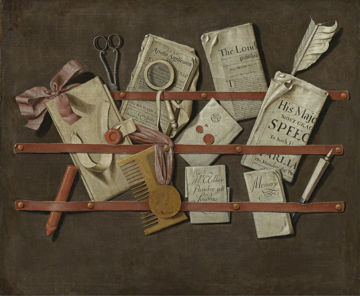 Trompe-Loeil, 1698 de Edward Collier