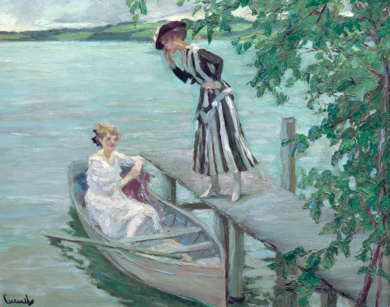 No cais de Edward Cucuel