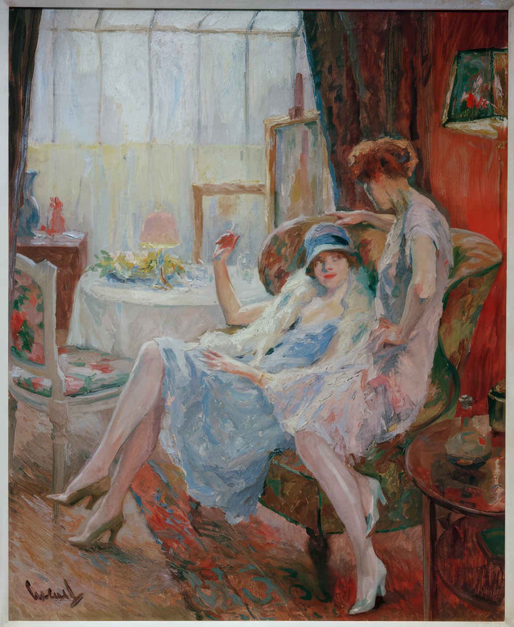 Visita ao estúdio de Edward Cucuel