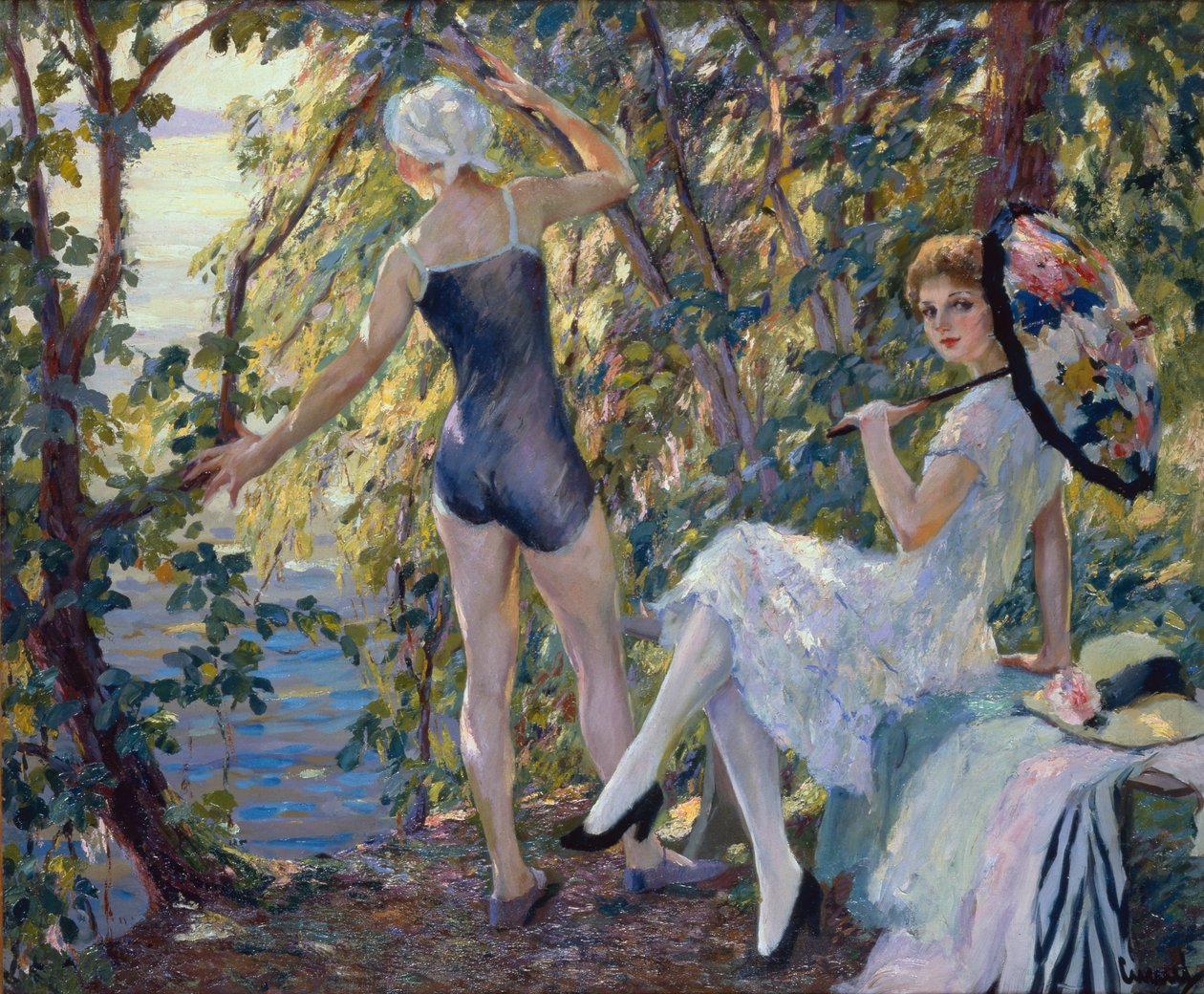 Os Banhistas de Edward Cucuel
