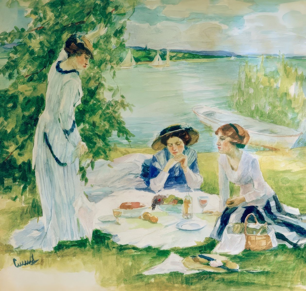 O piquenique de Edward Cucuel