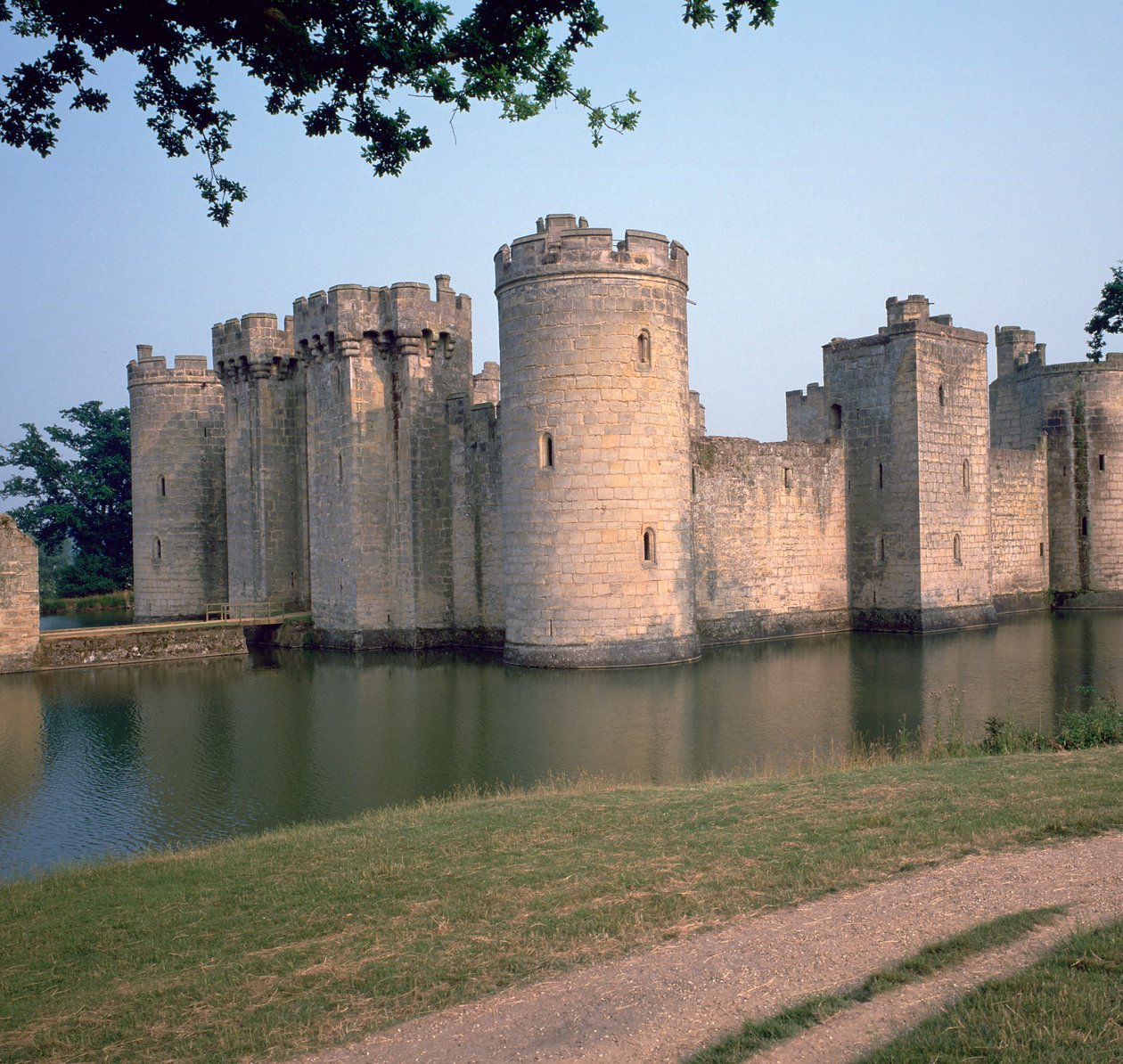 Castelo de Bodiam, século XIV de Edward Dalyngrigge