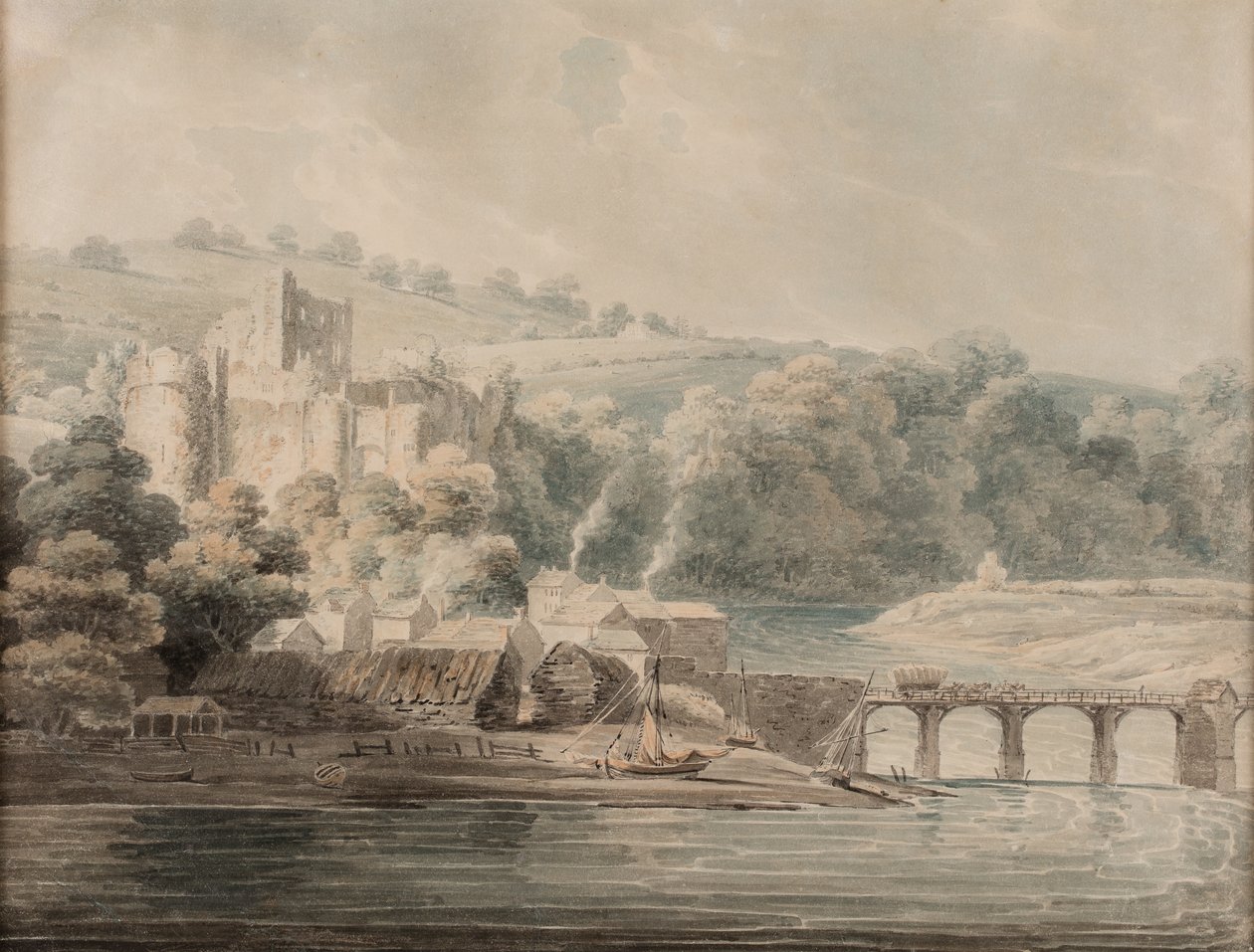 Castelo de Chepstow de Edward Dayes