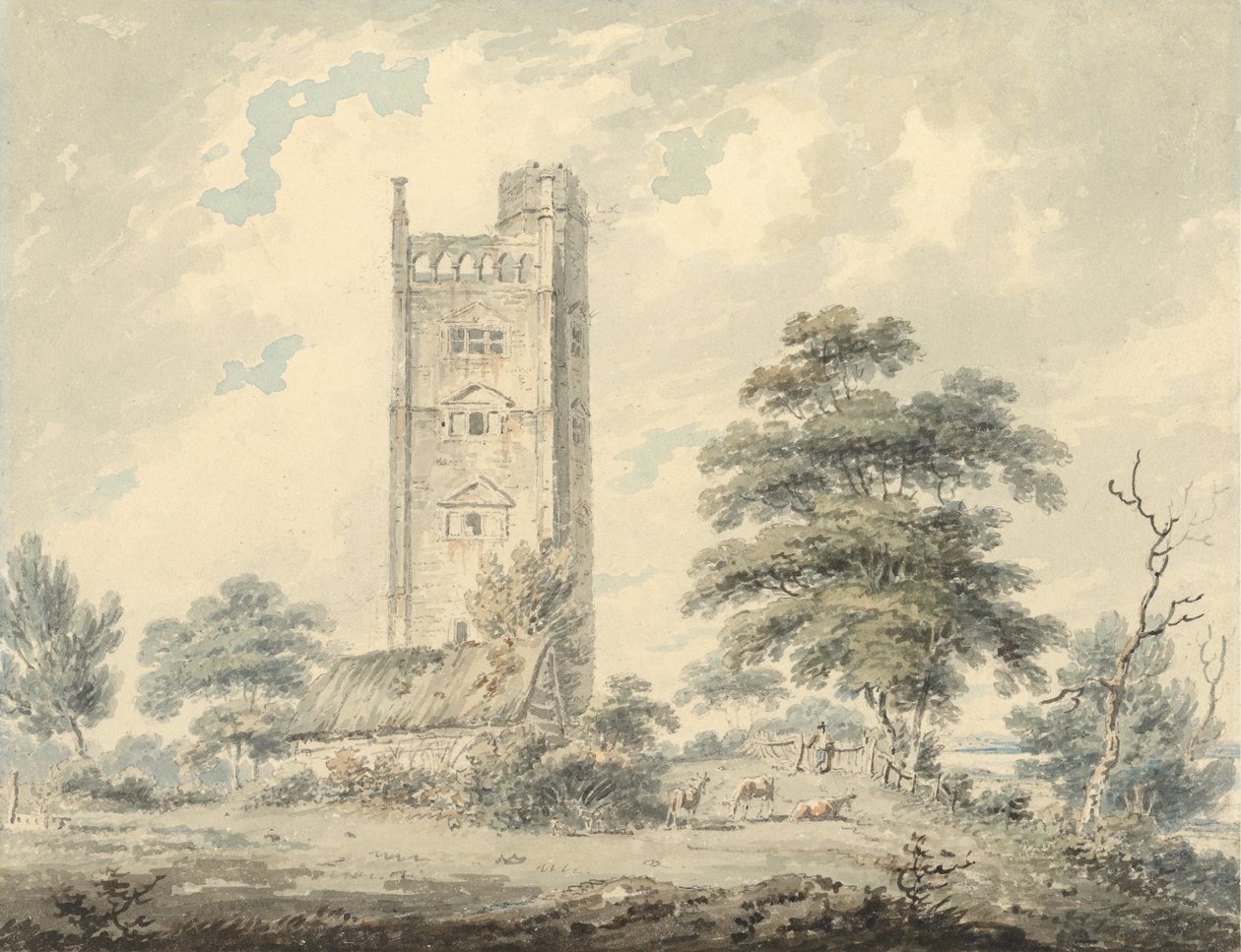 Torre de Freston, Suffolk de Edward Dayes