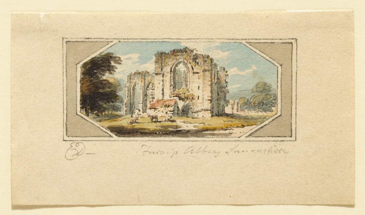 Abadia de Furness, Lancashire de Edward Dayes